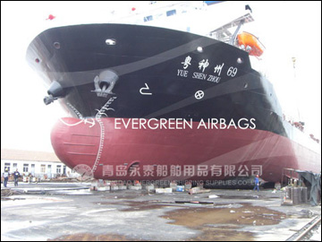 Evergreen Ship Launching Airbags
