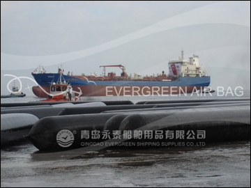 ship launching marine airbags