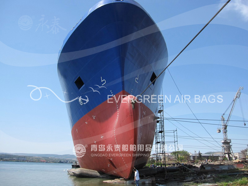 ship launching marine airbags