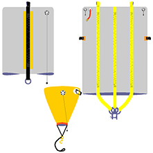 Open Bottom Air Lifting Bags