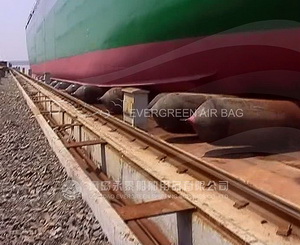 Ship Launching by Evergreen Airbags