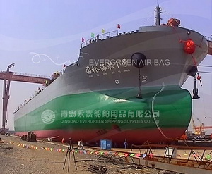 Ship Launching by Evergreen Airbags