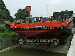 >> Ship Launching on Steep Bank 