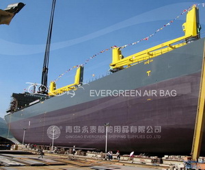 Ship Launching by Airbags