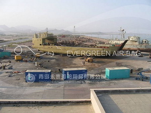 Moving and Launching by Marine Airbags