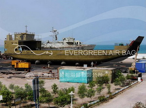 Moving and Launching by Marine Airbags